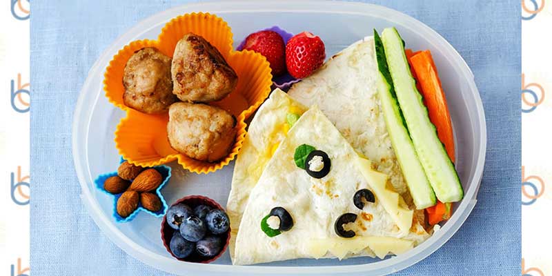 food, school lunch, lunch box, balanced meal